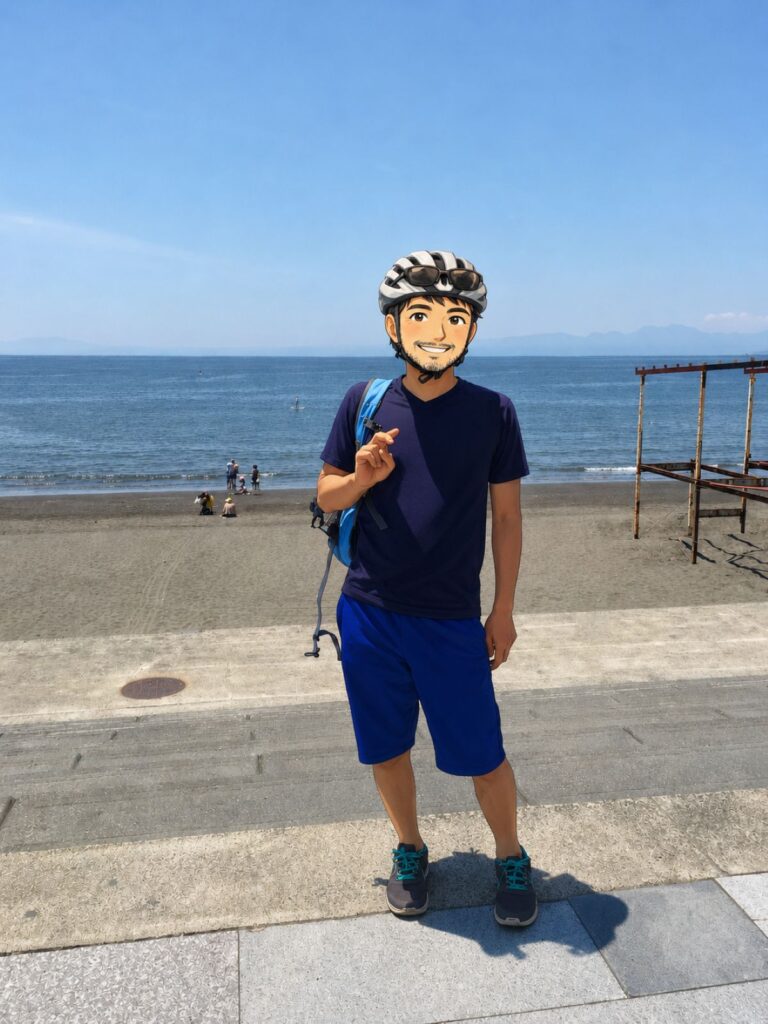 クロスバイクで海まで走った頃のたいチャリ